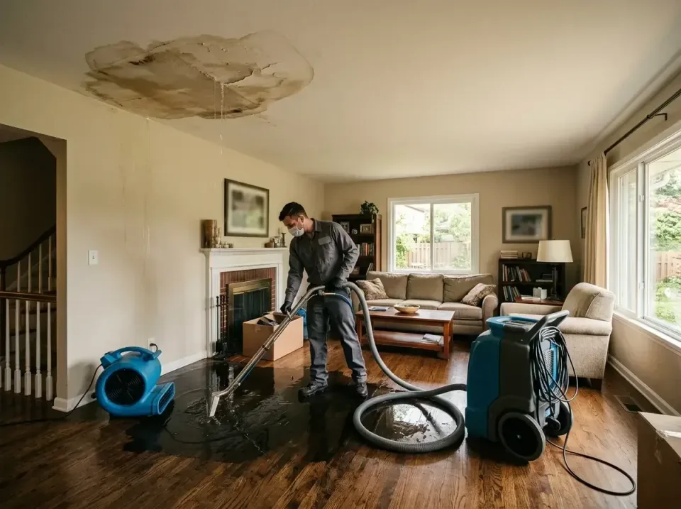 attic-pipe-burst-ceiling-drip-008 — frequently asked questions, Water Damage Restoration & Carpet Care in North Babylon, NY